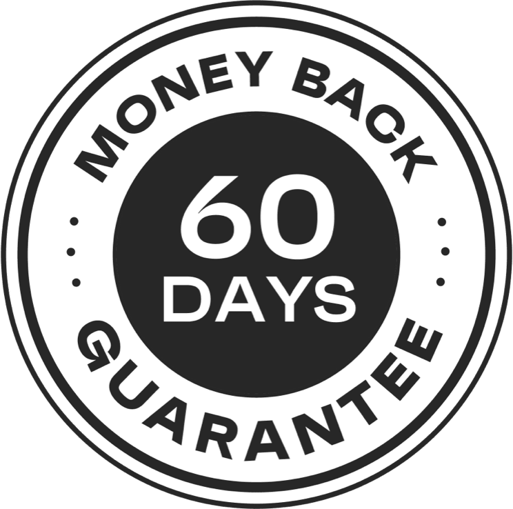 60 days money back Guarantee Logo